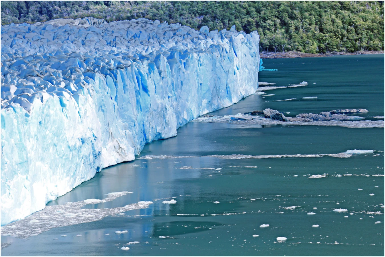 Lac Argentino, Chili, Argentine