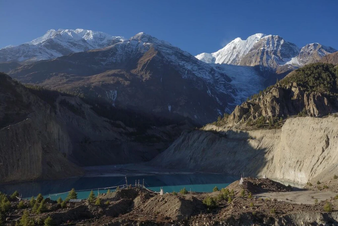 Lac Gangapurna, Népal