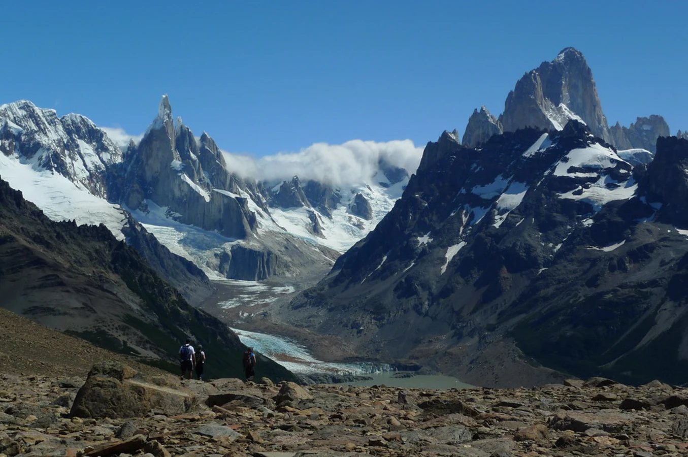 Mirador del Cerro Torre, Chili, Argentine
