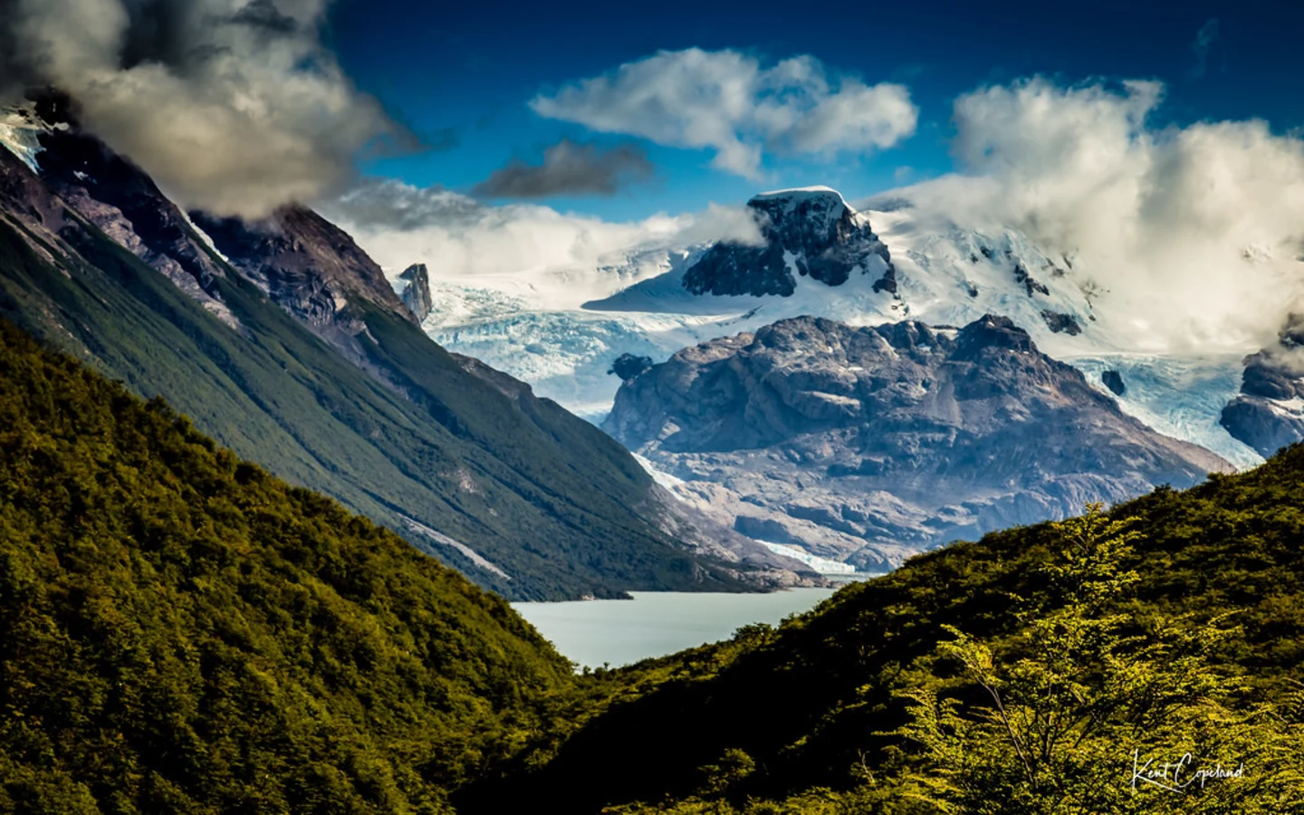Lac Dickson, Chili, Argentine