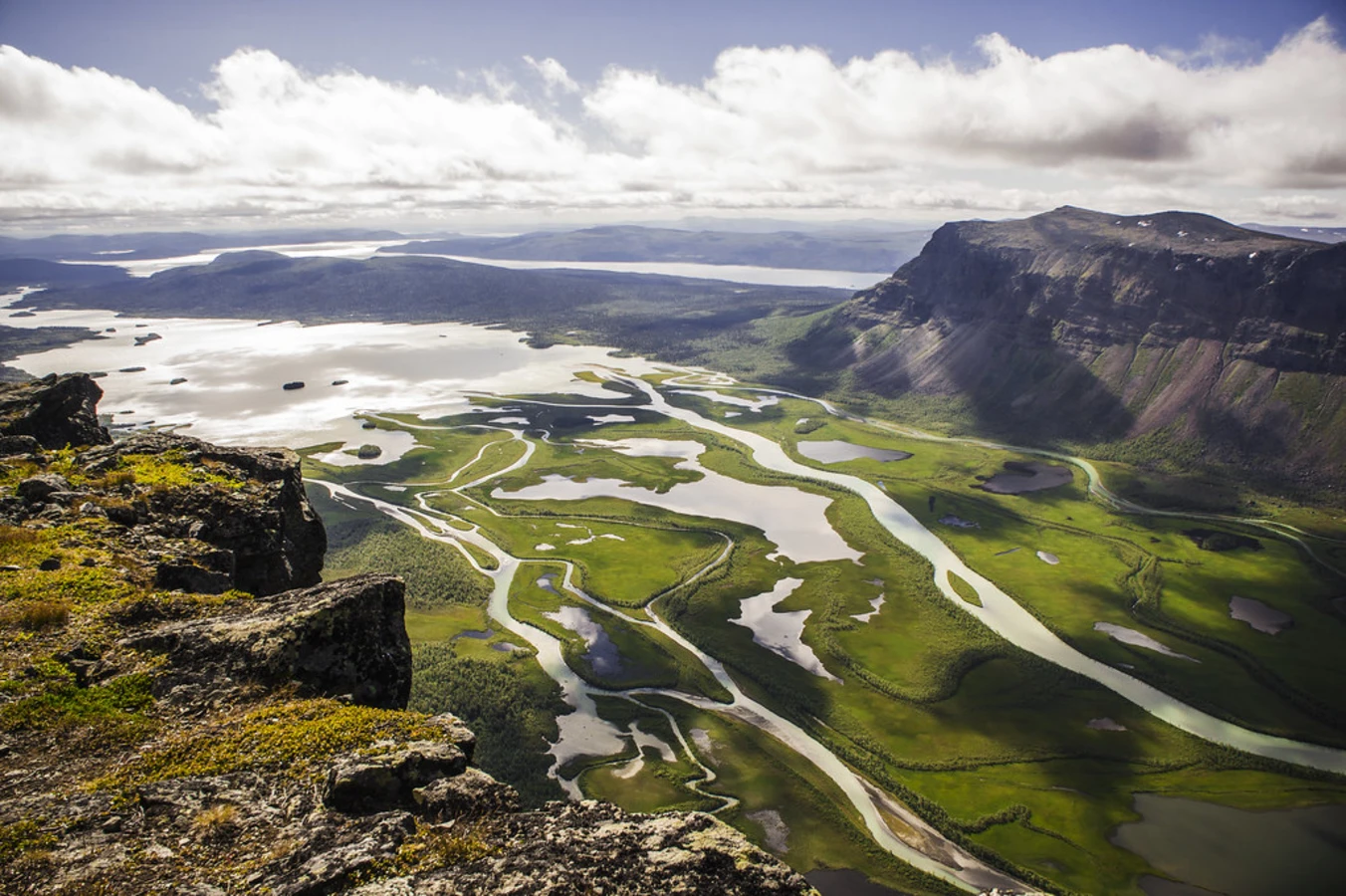 Sarektjakka, Suède