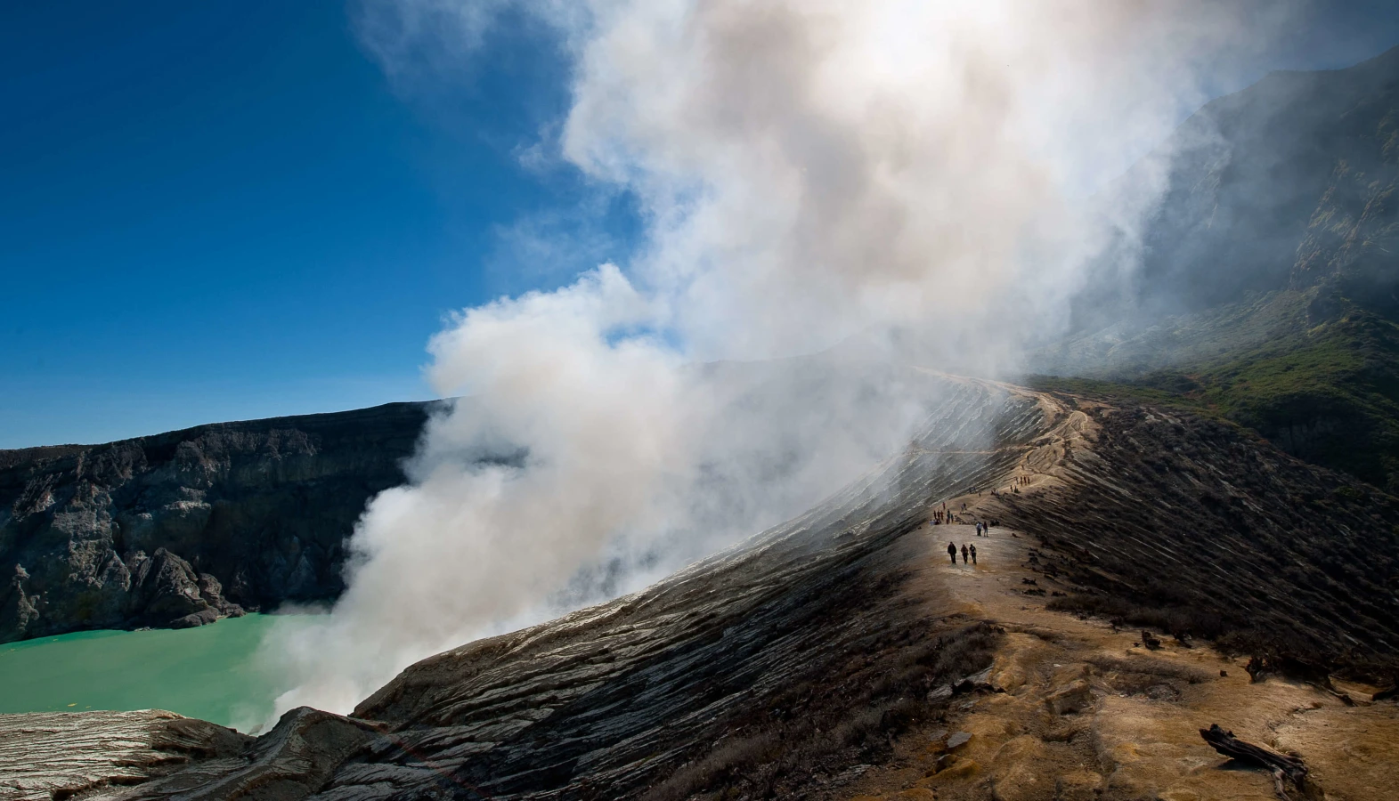 Kawah Ijen, Indonésie