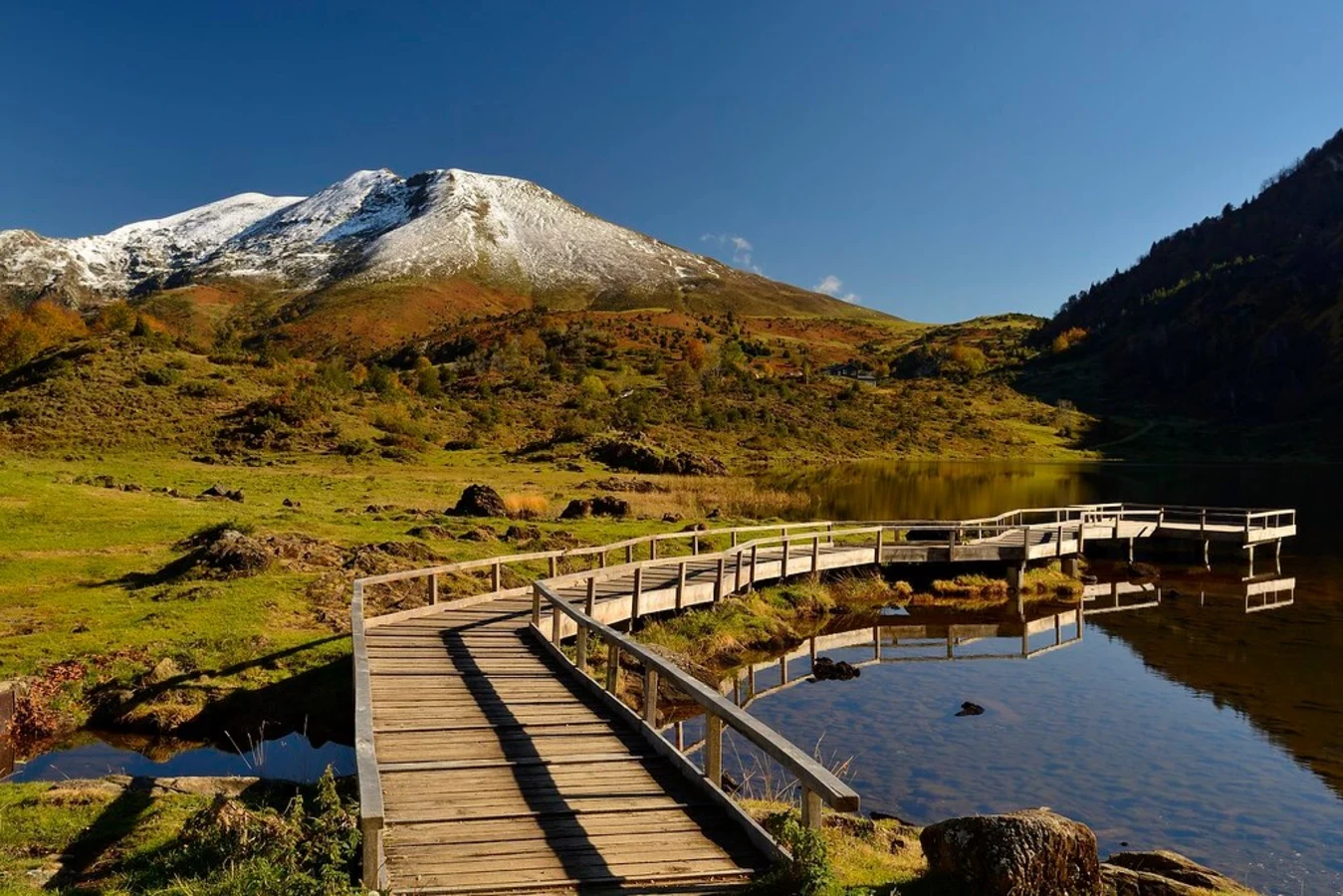 Étang de Lers, France Étang de Lers, France