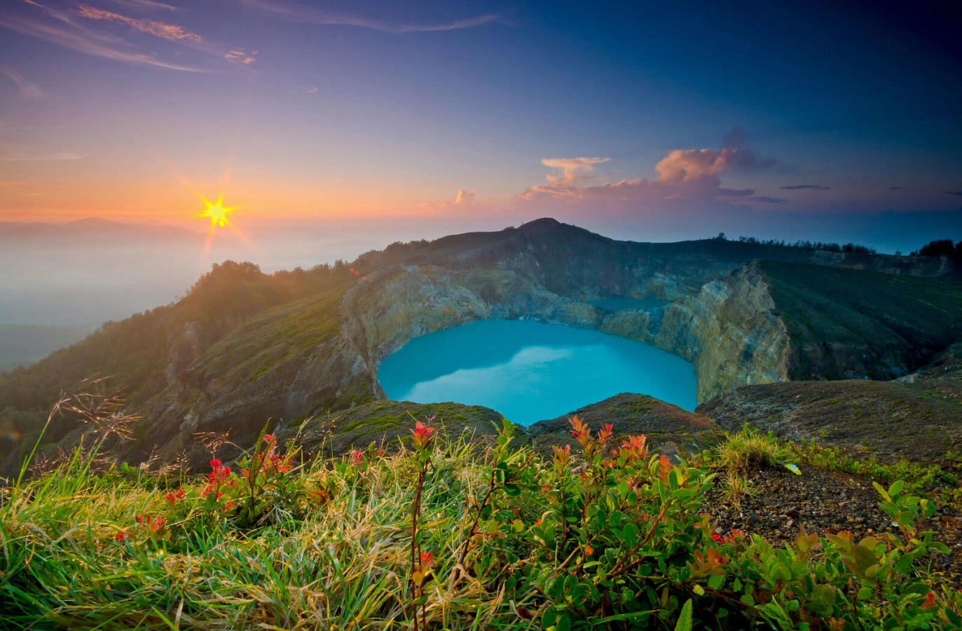 Kelimutu, Indonésie