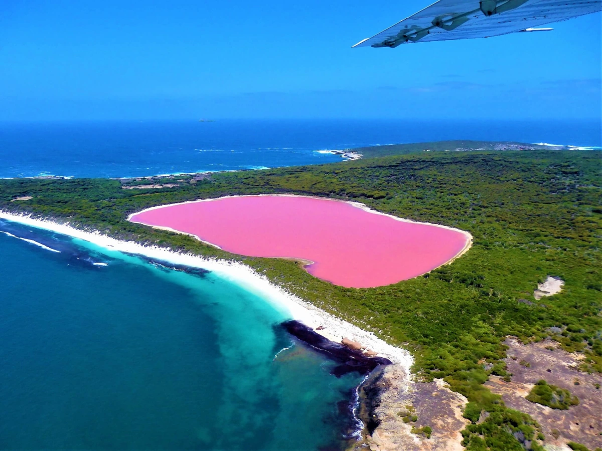 Lac Hillier, Australie