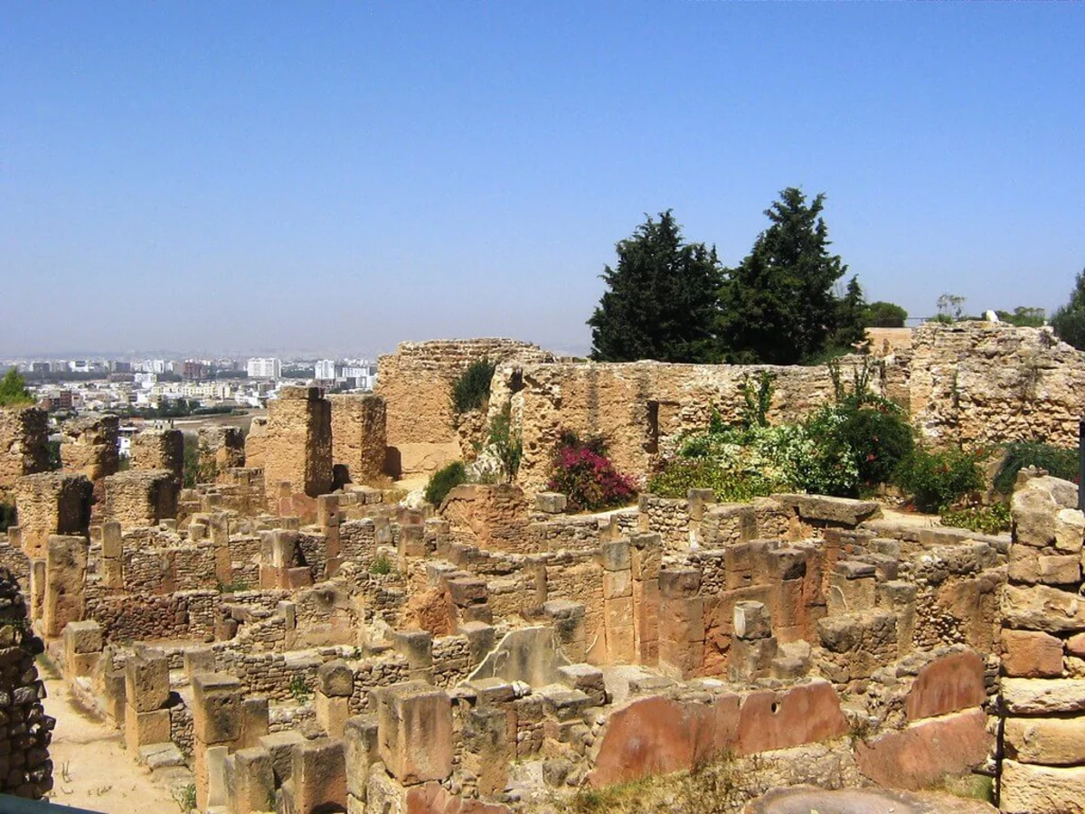 Site archéologique de Carthage, Tunisie