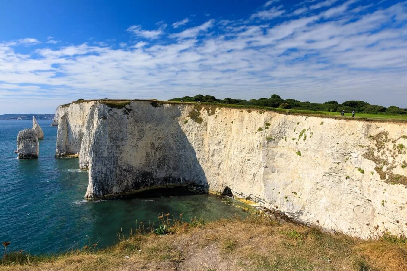 Rochers du vieil Harry, Angleterre