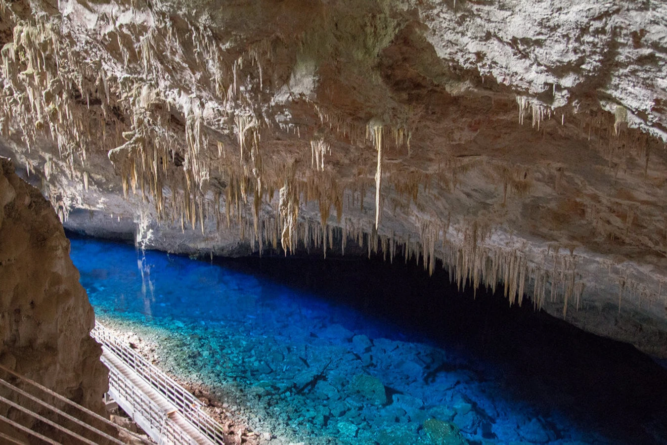 Gruta do Lago Azul, Brésil