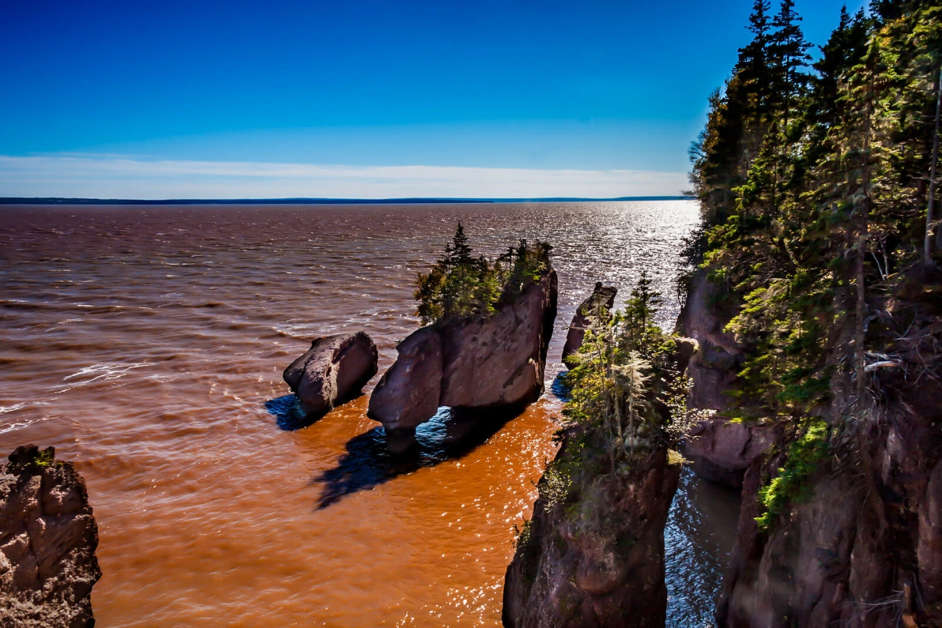 Parc provincial Hopewell Rocks, Canada