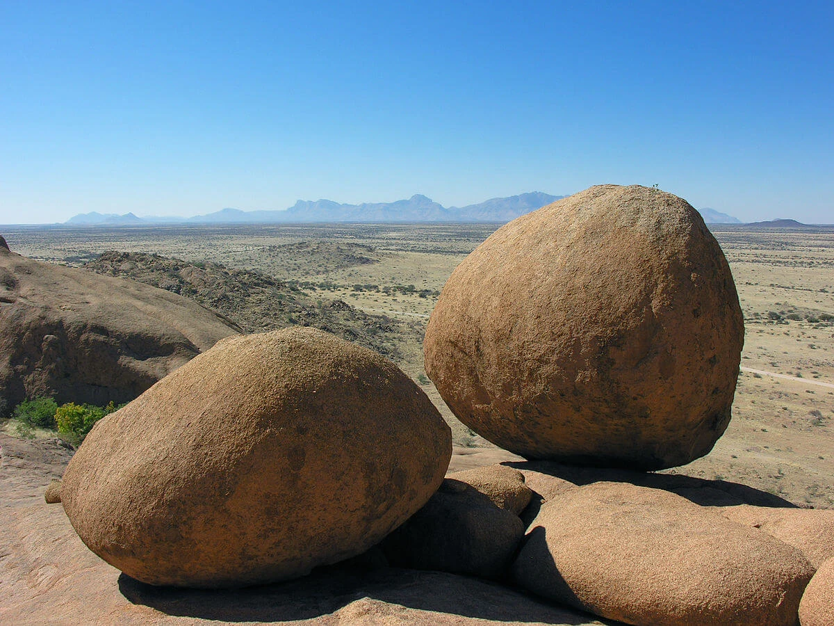 Paradis du Bushman, Namibie