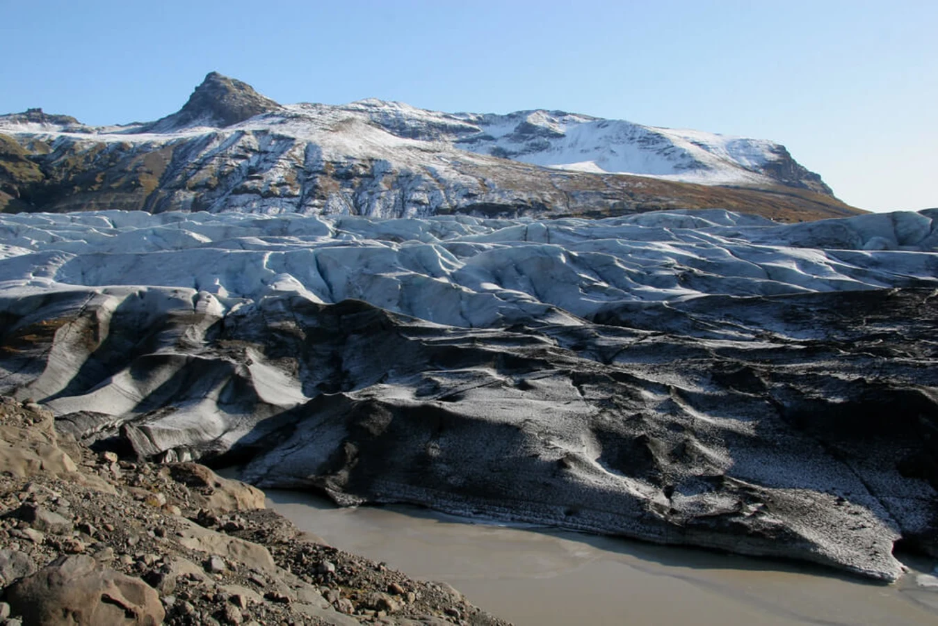 Svinafellsjokull, Islande