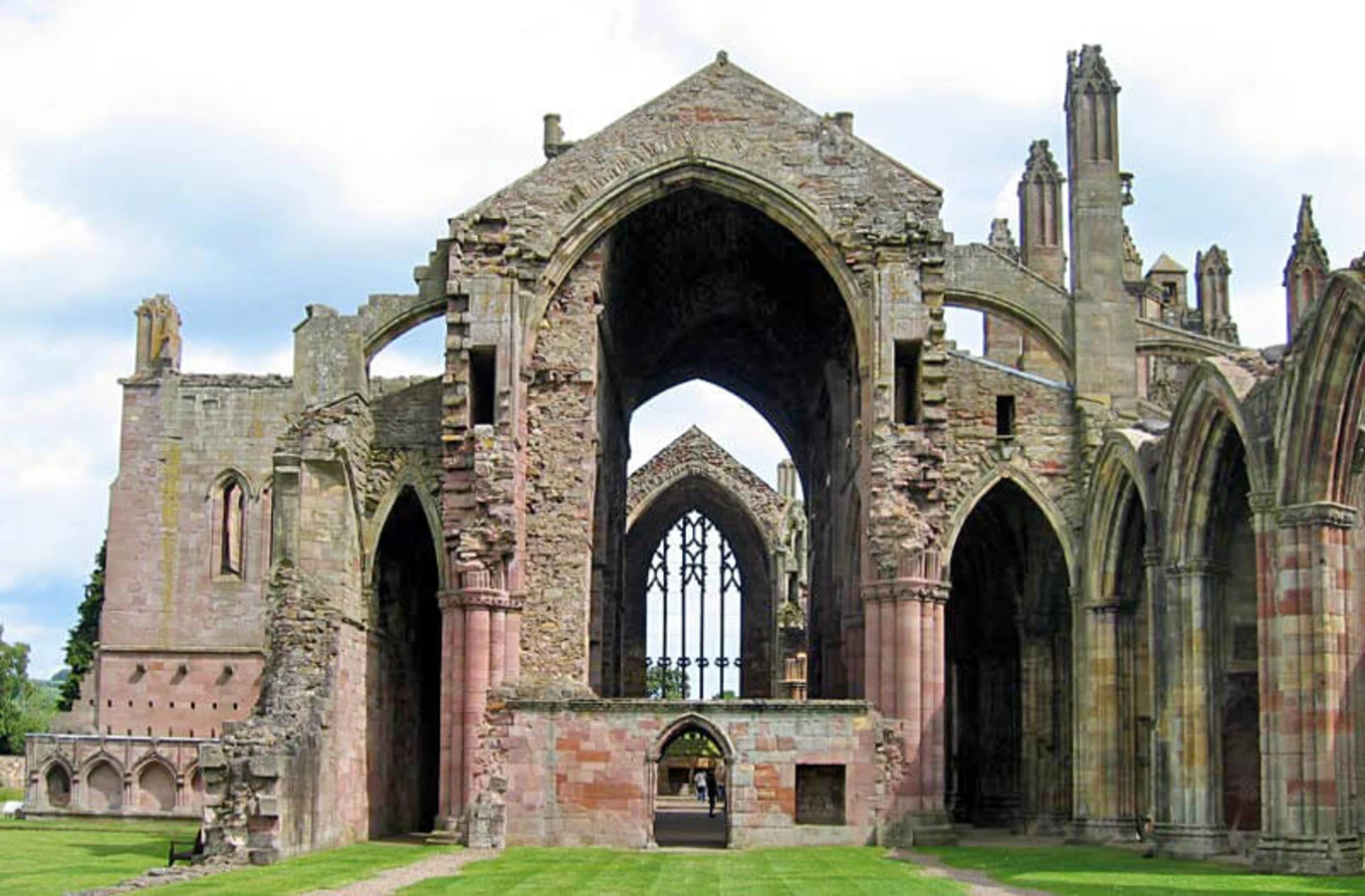 Abbaye de Melrose, Écosse