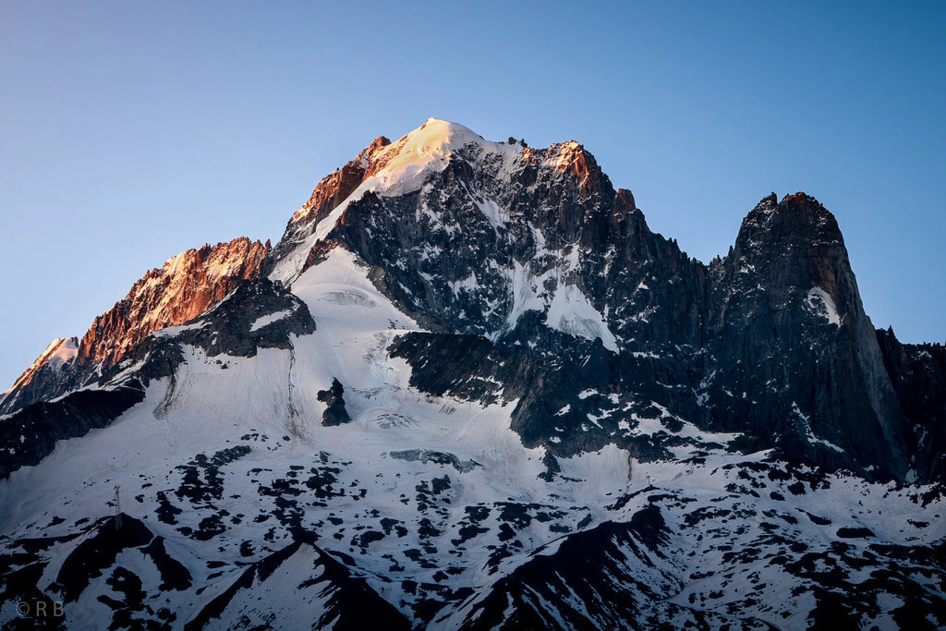 Aiguille Verte (Massif du Mont-Blanc), France