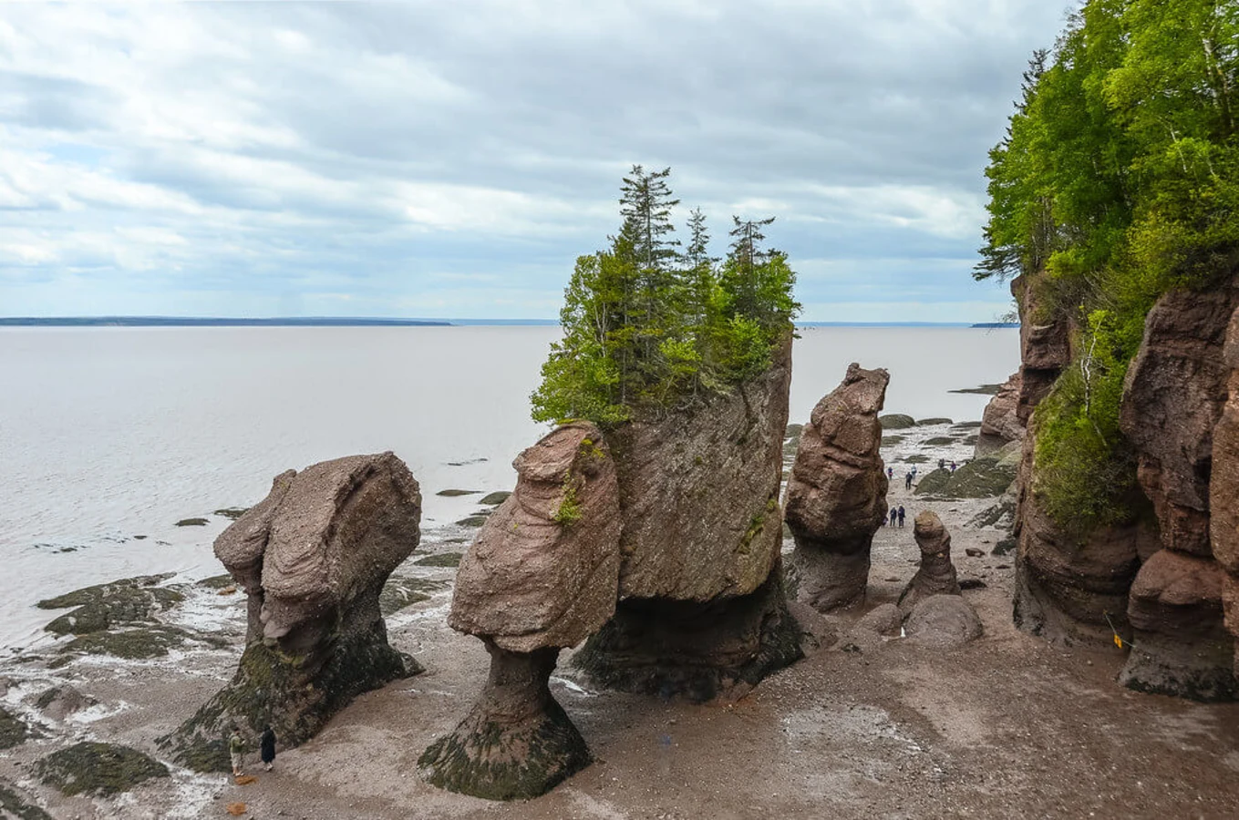 Baie de Fundy, Canada, États-Unis, Canada