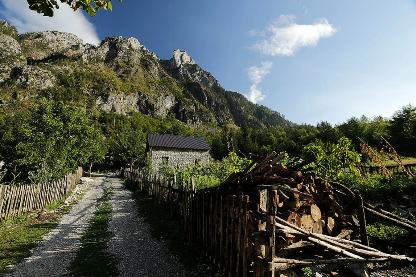 Via Dinarica, Albanie, Albanie
