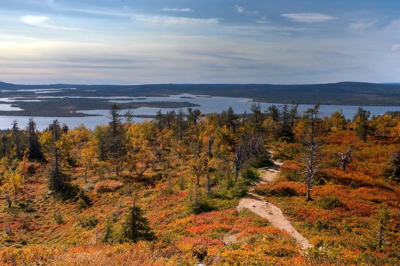 Hetta - Pallas Hiking Trail, Finlande