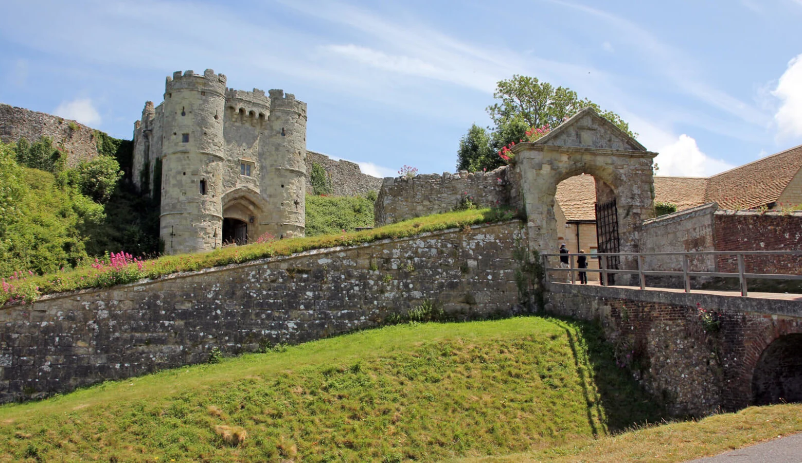 Château de Carisbrooke, Angleterre