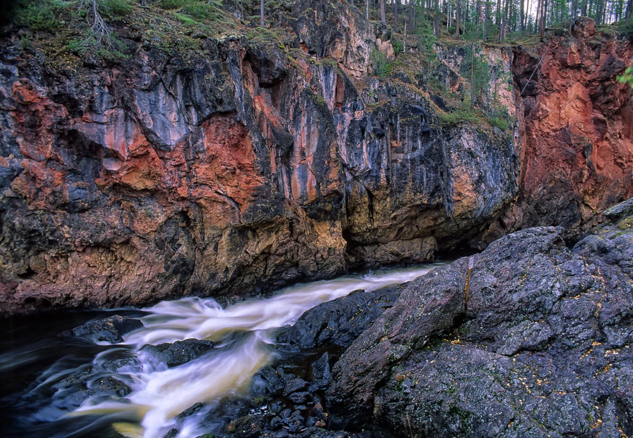 Oulankajoki, Finlande, Russie