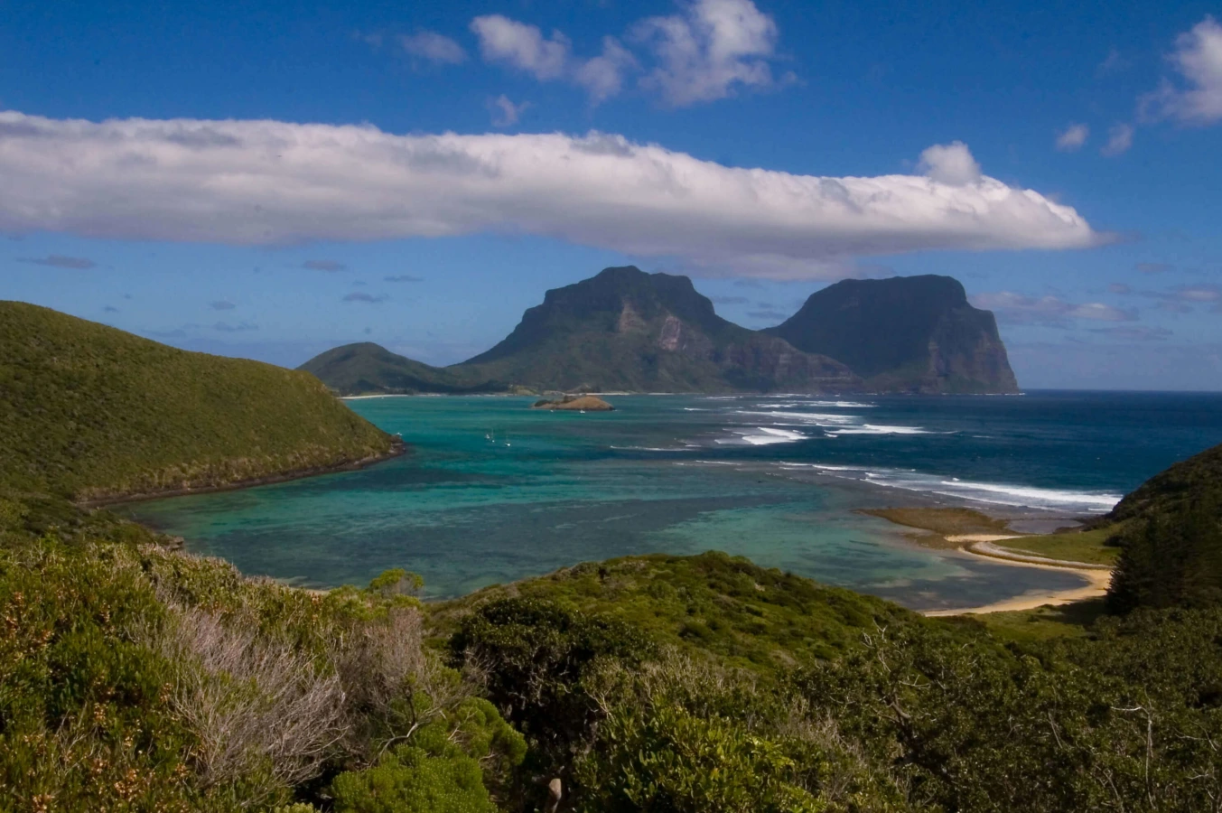 Mont Lidgbird, Australie