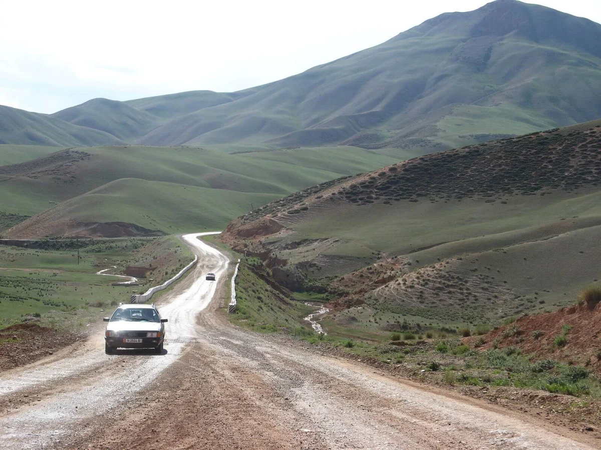 Col de Torougart, Kirghizistan, Chine