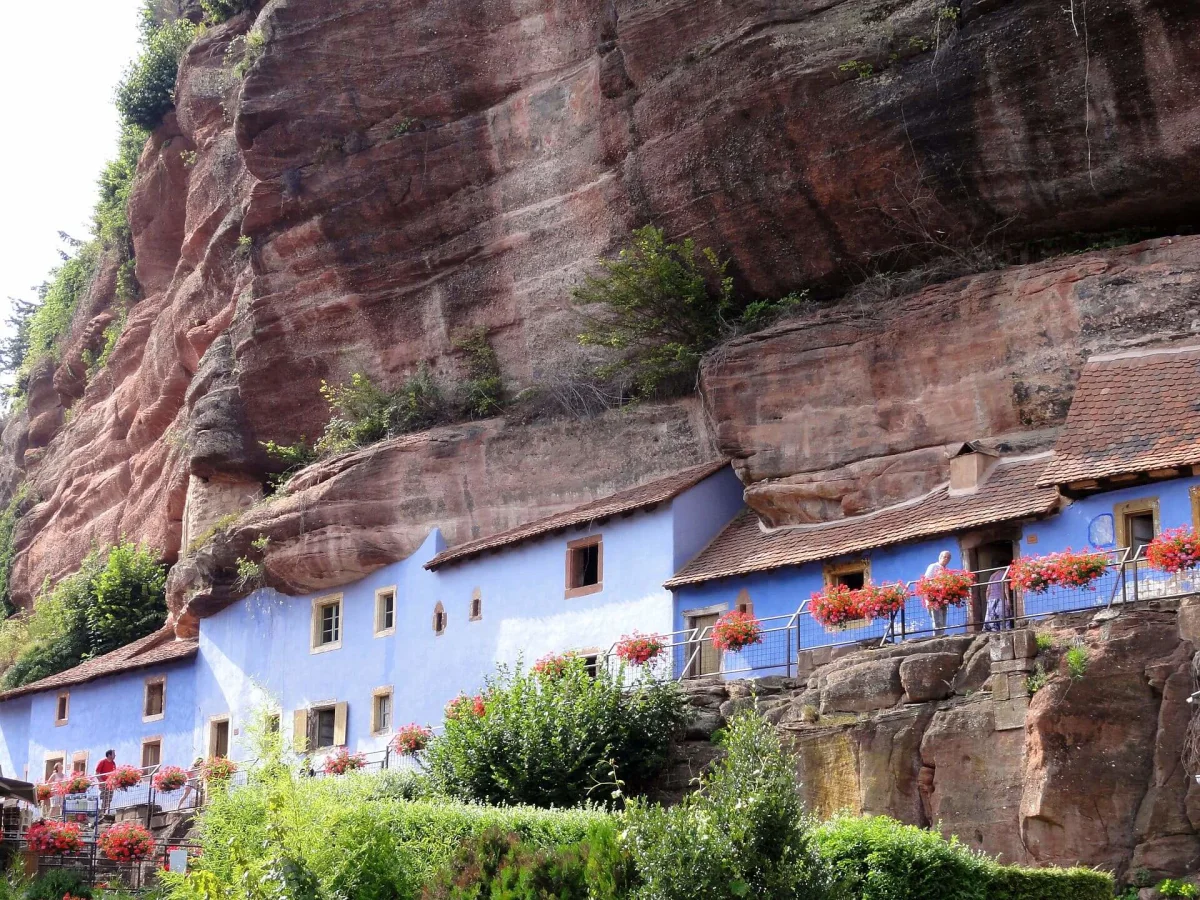 Maisons des Rochers de Graufthal, France