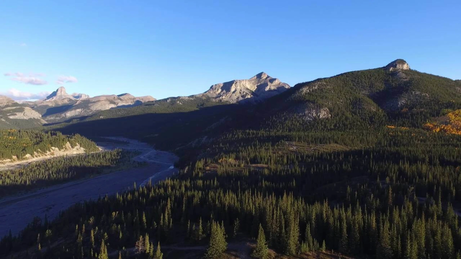 Aire sauvage de Ghost River, Canada