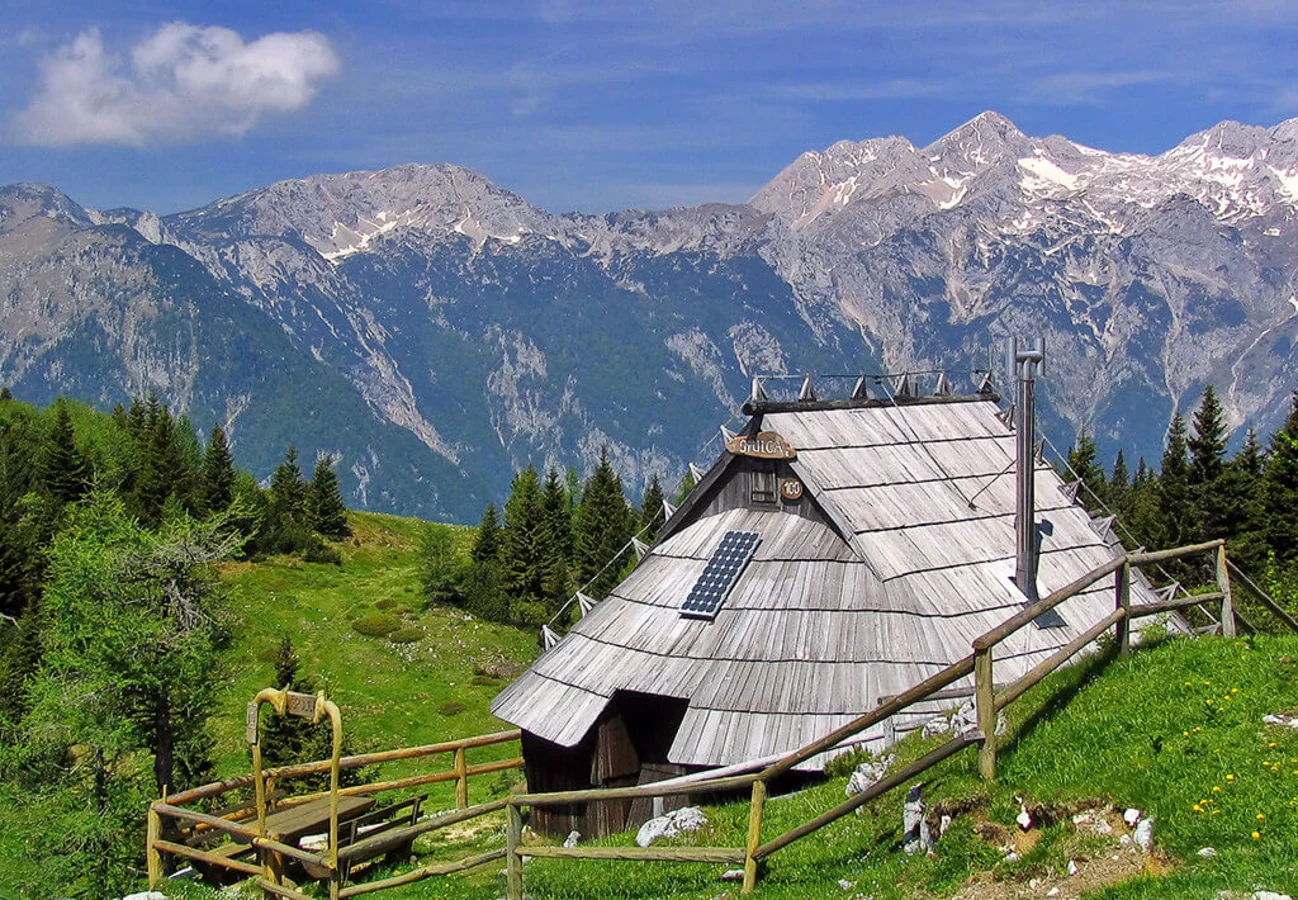 Velika Planina, Slovénie