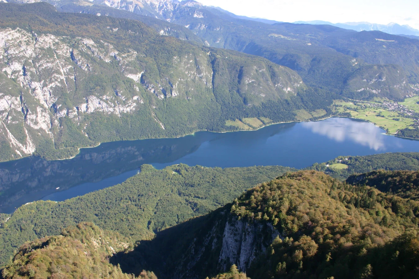 Lac de Bohinj, Slovénie