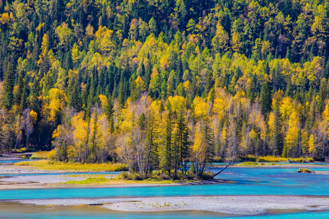 Lac Kanas, Chine