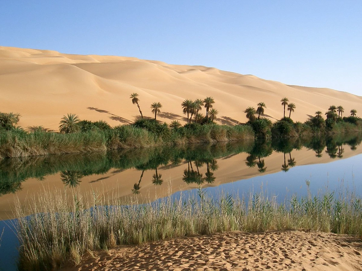 Oasis d'Oubari, Libye