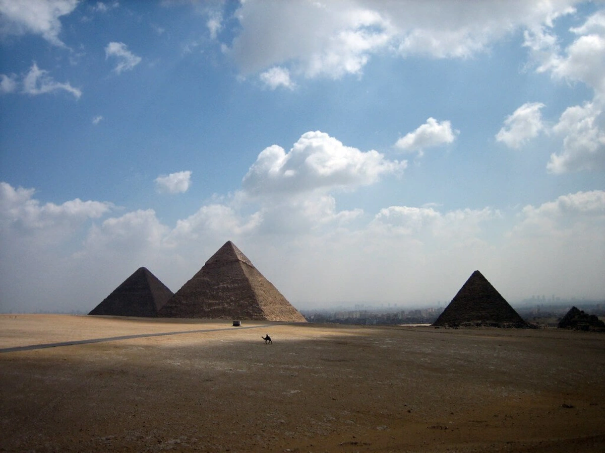 Plateau de Gizeh, Égypte
