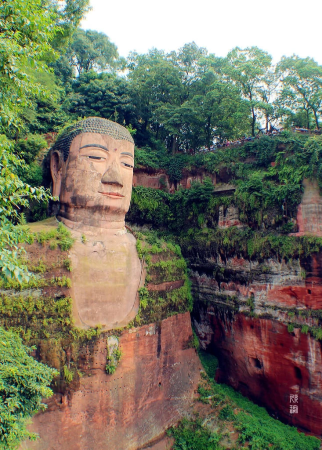 Grand Bouddha de Leshan, Chine