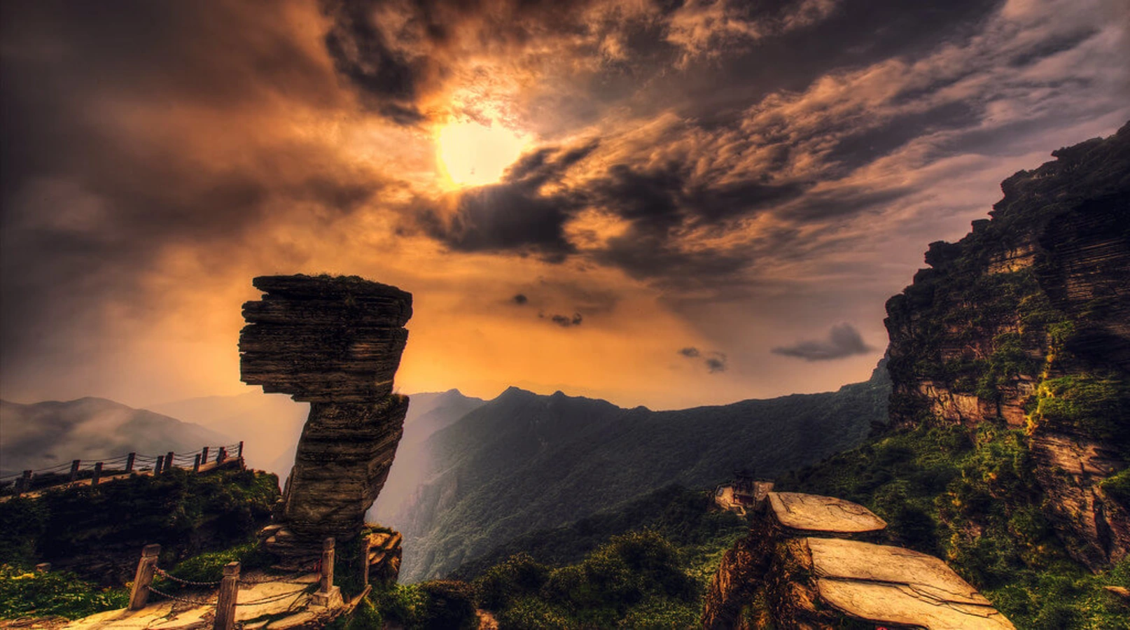 Mont Fanjing, Chine