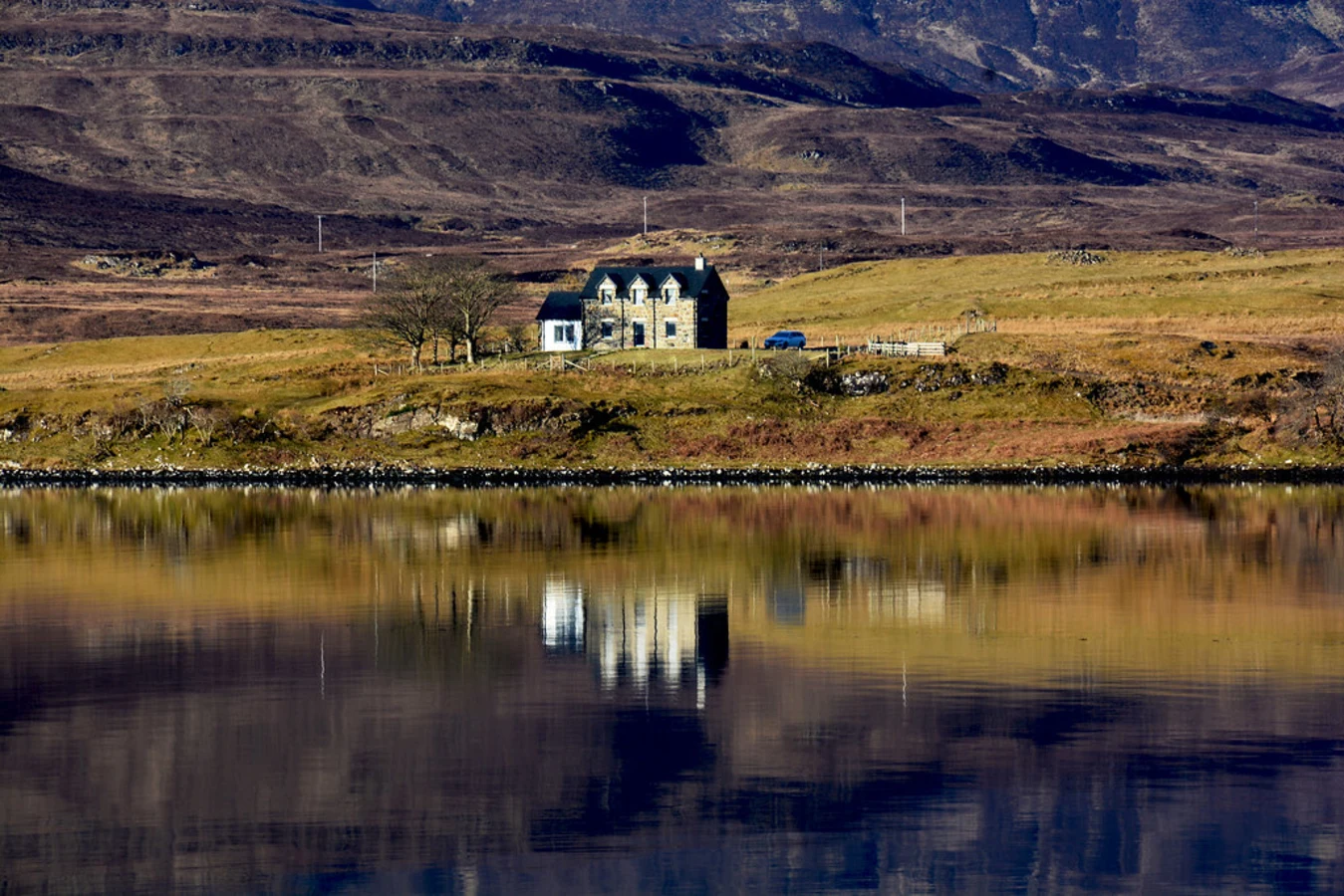 Eilean an Taighe, Écosse