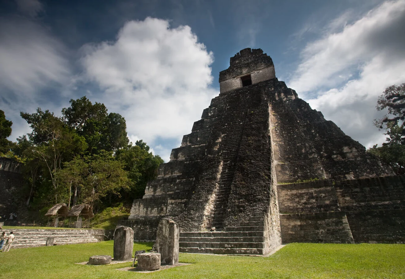 Acropole nord de Tikal, Guatemala