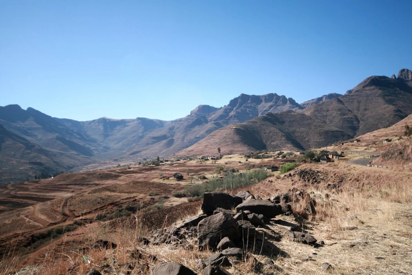 Mafika Lisiu Pass, Lesotho