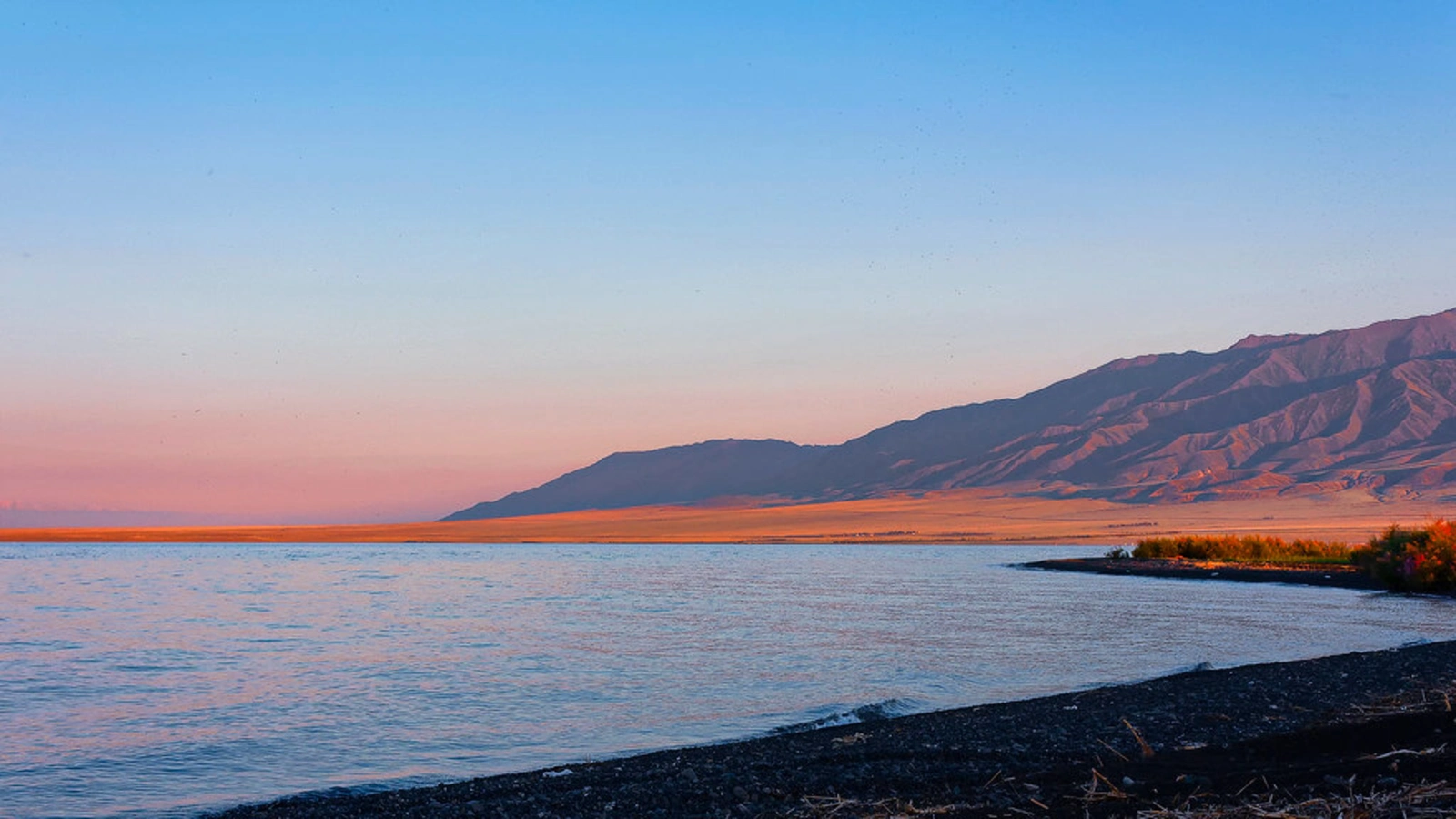 Lac Alakol, Kazakhstan