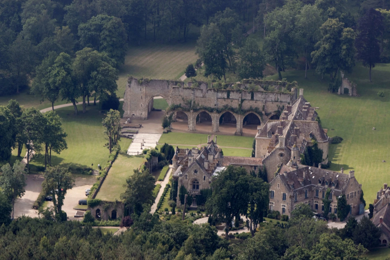Abbaye des Vaux-de-Cernay, France