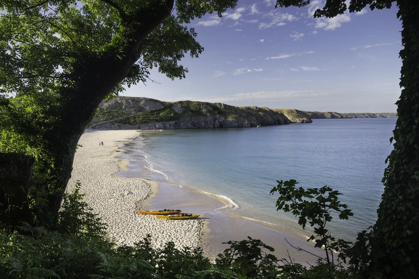 Baie de Barafundle, Pays de Galles