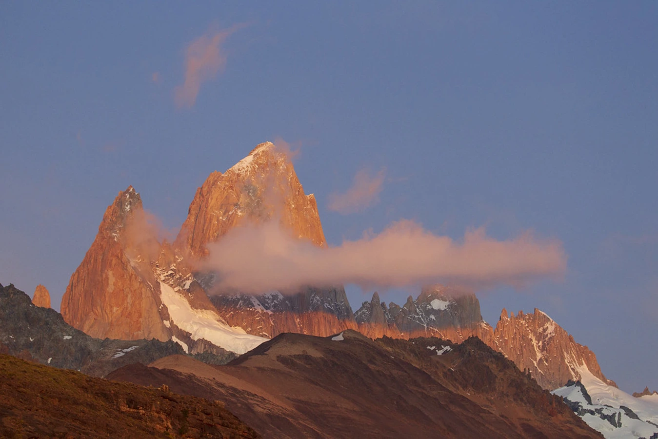 Loma del Pliegue Tumbado, Chili, Argentine
