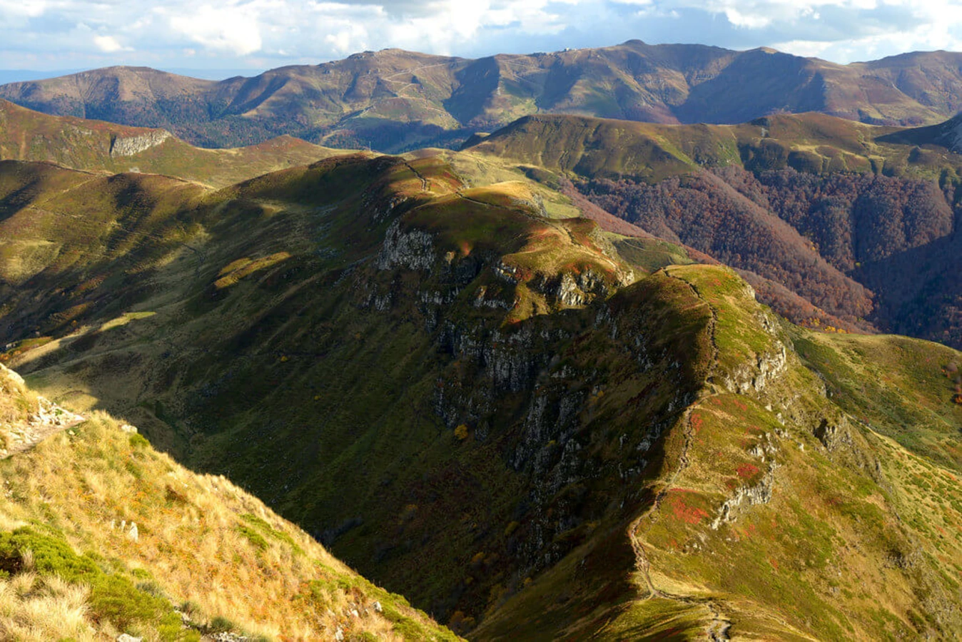 Monts du Cantal, France