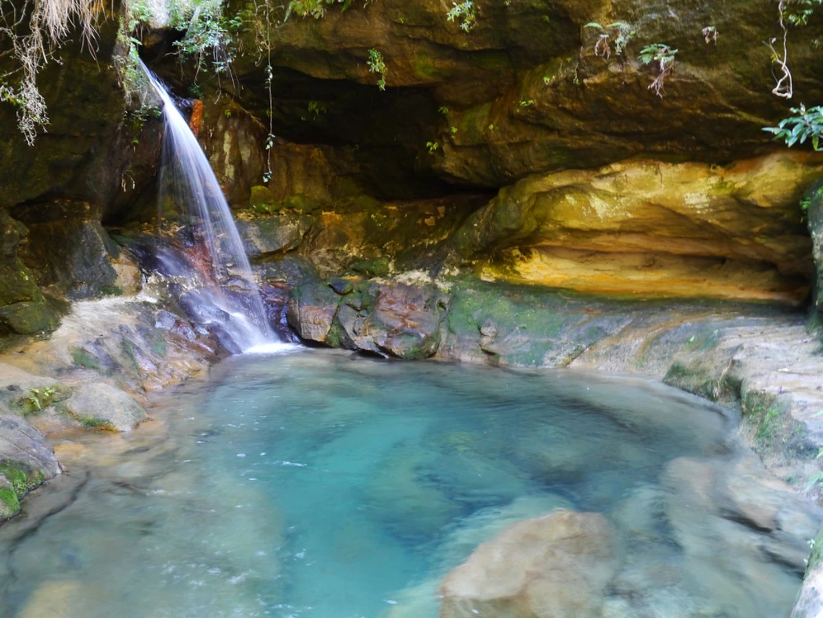 Piscine bleue (Isalo), Madagascar