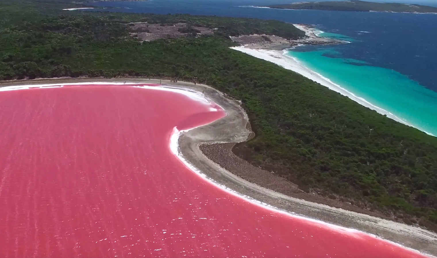 Lac Hillier, Australie