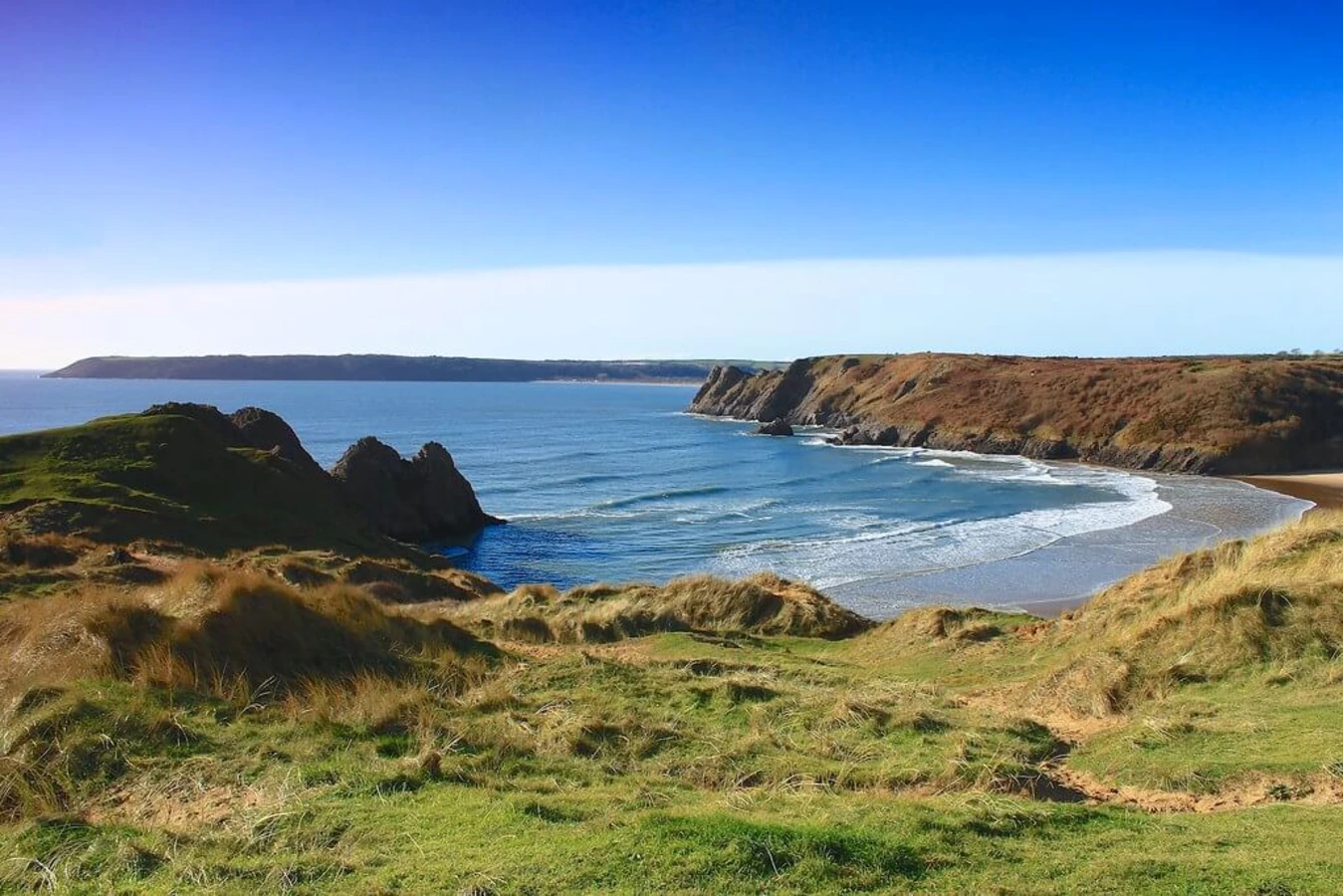 Three Cliffs Bay, Pays de Galles