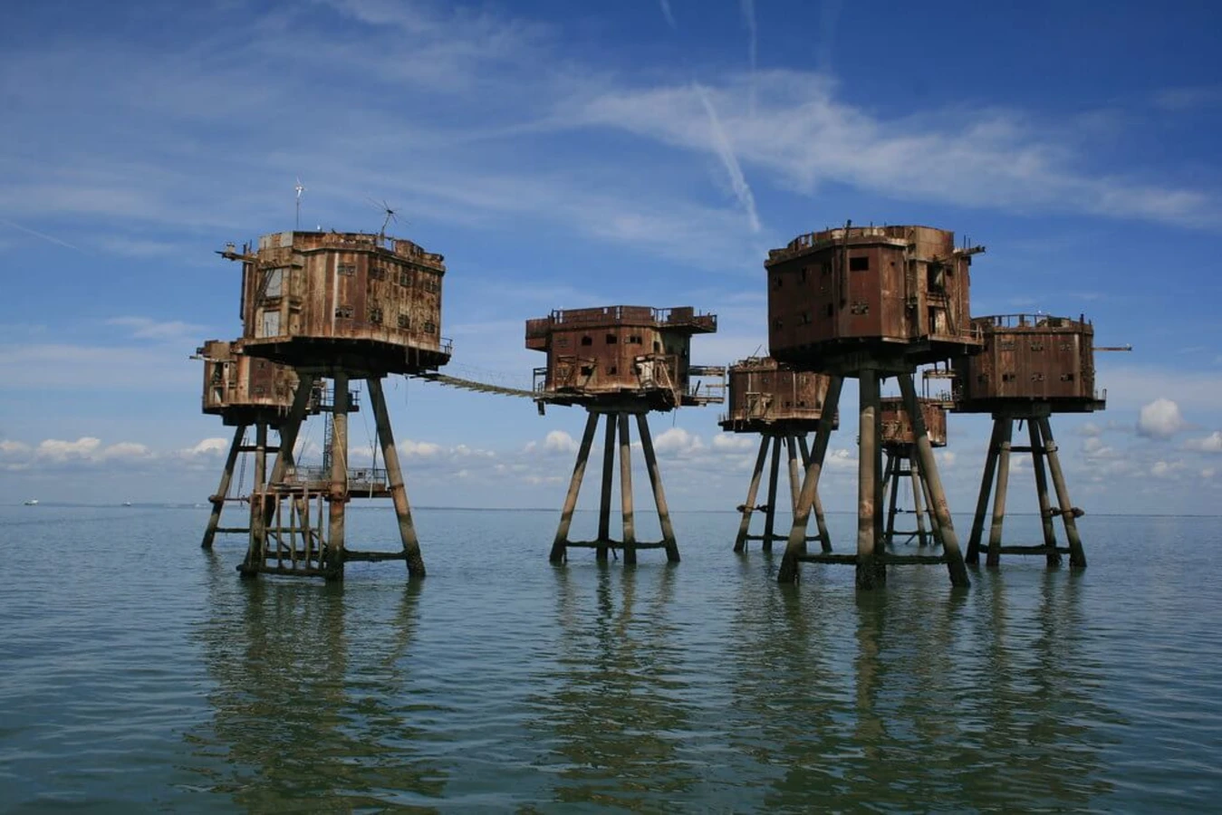 Forts Maunsell, Angleterre