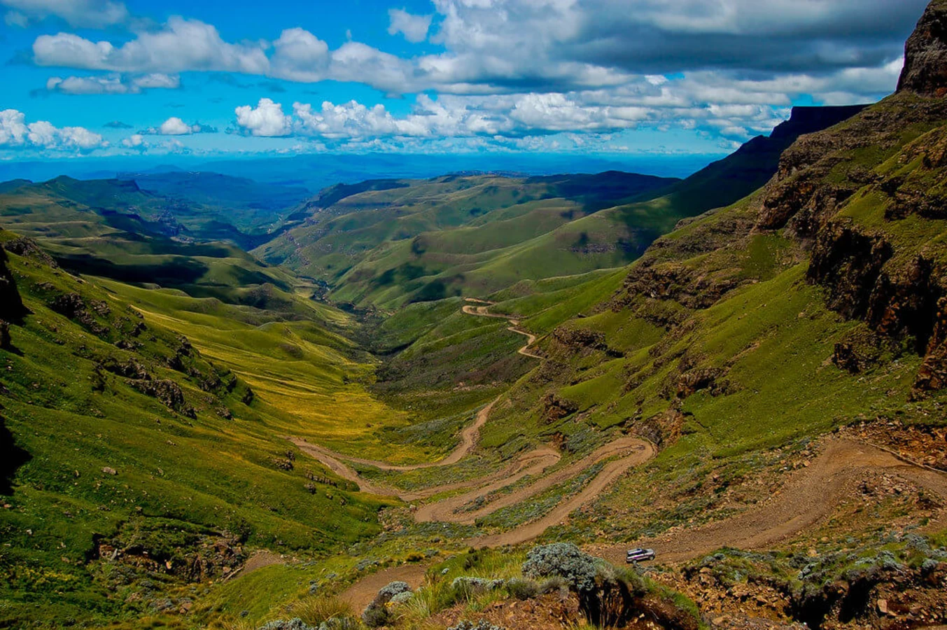 Col Sani, Afrique du Sud, Lesotho