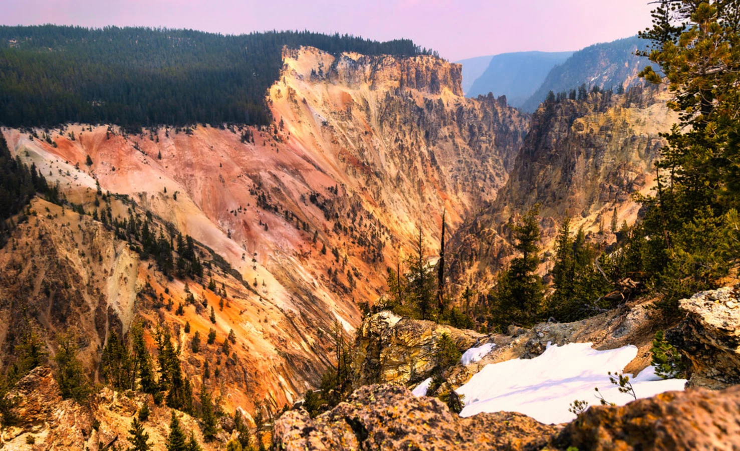 Grand Canyon de Yellowstone, États-Unis