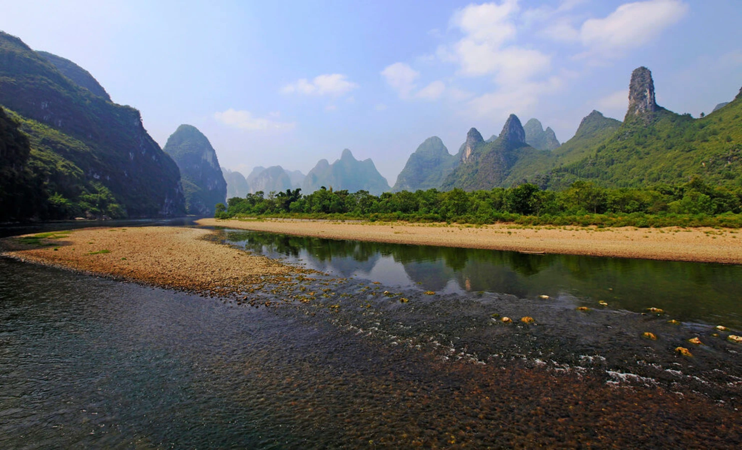 Rivière Li, Chine