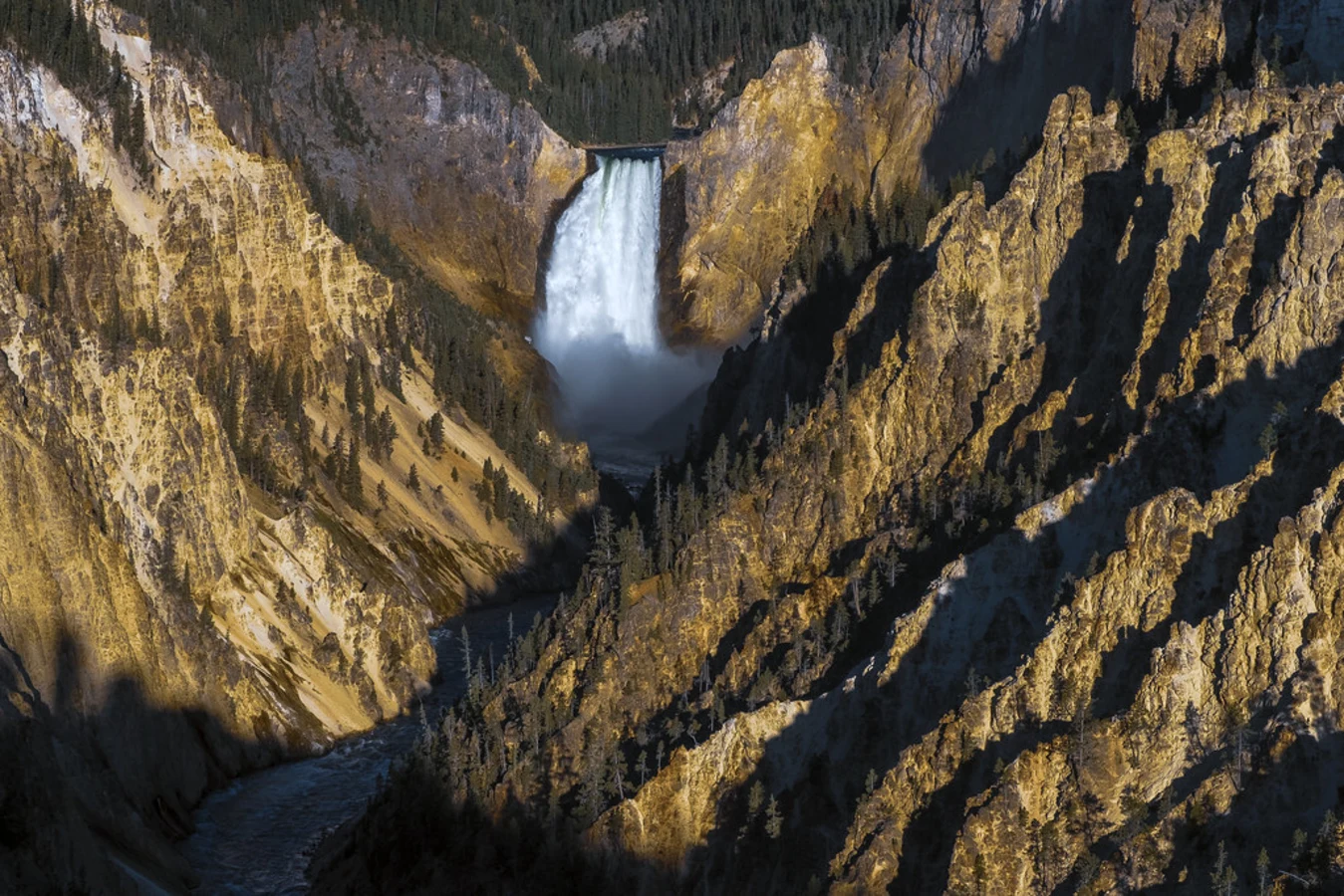Grand Canyon de Yellowstone, États-Unis