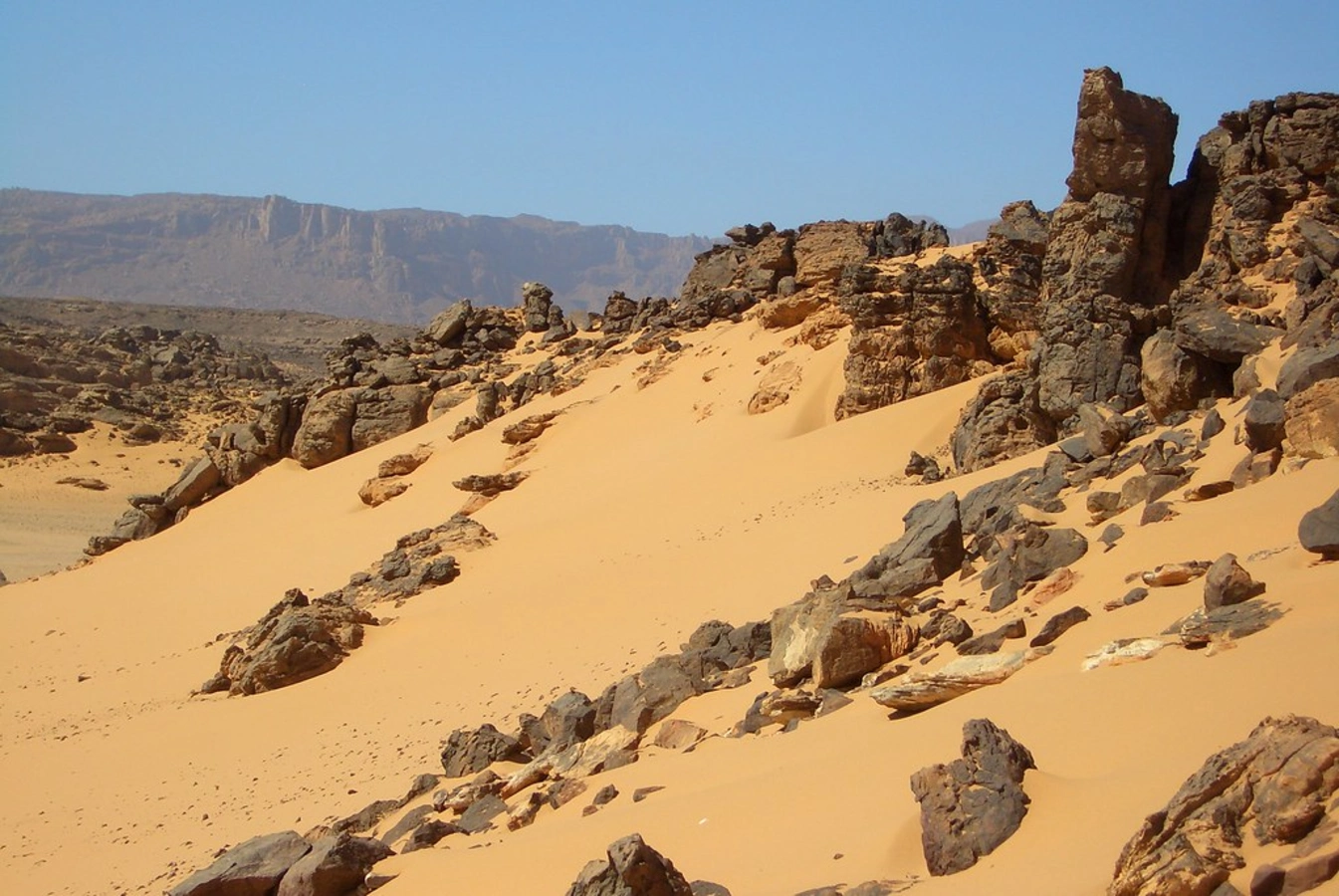 Jebel Uweinat, Égypte, Soudan, Libye